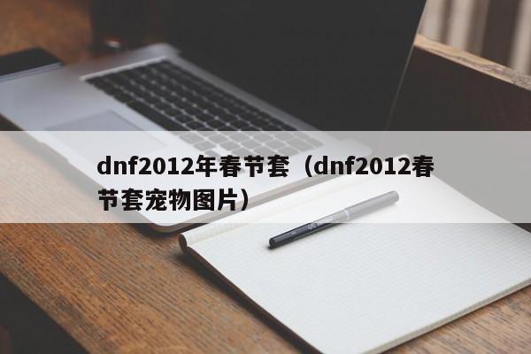 dnf2012年春节套(dnf2012春节套宠物图片)