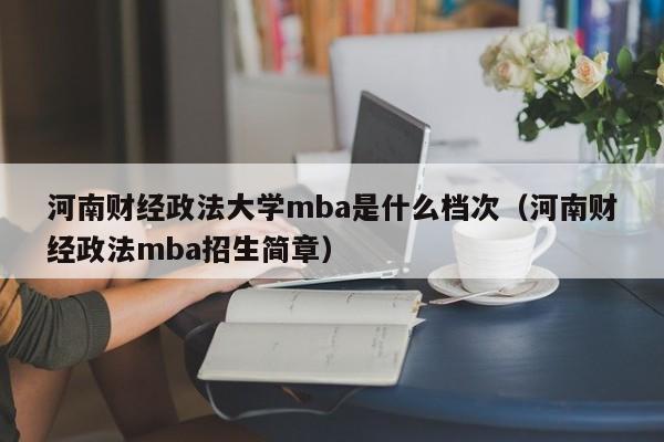 河南财经政法大学mba是什么档次(河南财经政法mba招生简章)