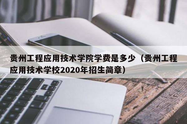 贵州工程应用技术学院学费是多少(贵州工程应用技术学校2020年招生简章)